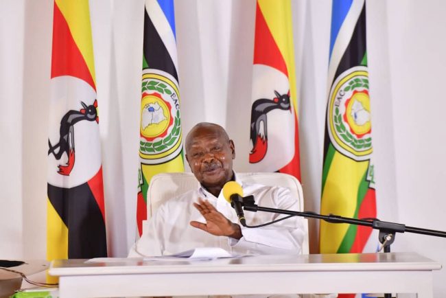 Uganda’s president Yoweri Museveni