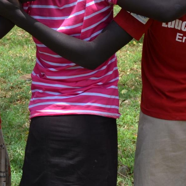 Some of the grils who have fled their parents’ homes in Amudat