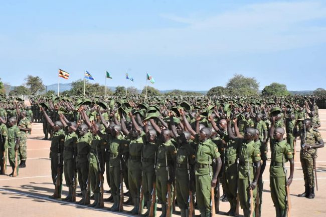 LDU on passout day at Kaweweta in Nakaseke-courtsey