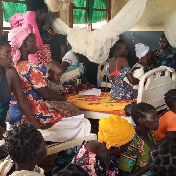 Congestion at the children.s ward in Lalogi Health Center IV