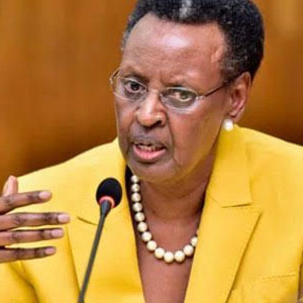 The Minister of Education and Sports, Janet Kataha Museveni