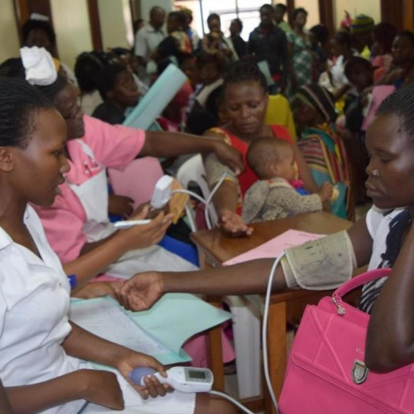 Expectant Mothers at Kawempe Hospital During Antenatal