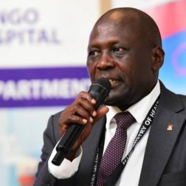 Dr Tom Aliti, the Commissioner in charge of Private -Public Patrnerships at MInistry of Health